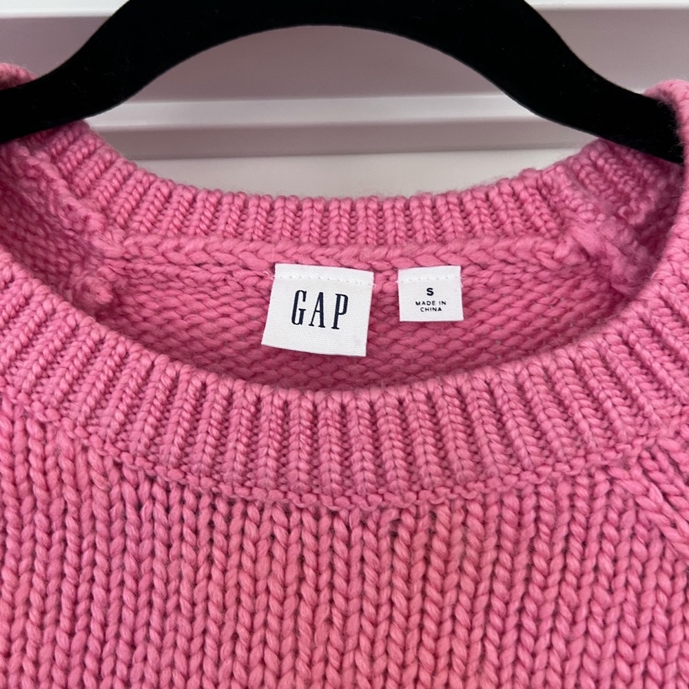 GAP Multicolor Striped Crew Neck Sweater - Picture 3 of 4